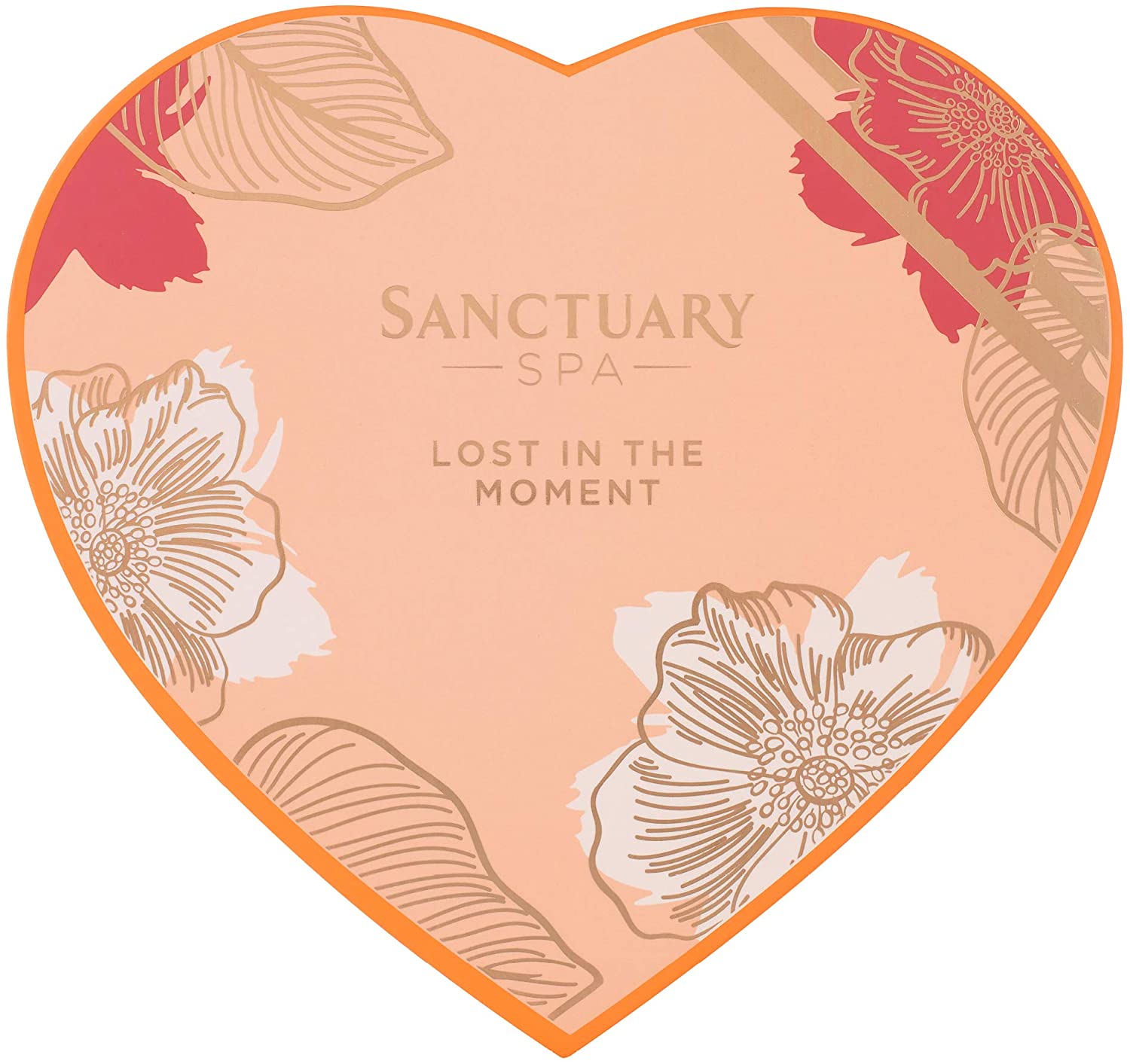 Sanctuary Spa Gift Set, Lost In The Moment Vegan Beauty Gift Box With Face Mask, Hand Cream, Foot Cream, Salt Scrub - Image 2
