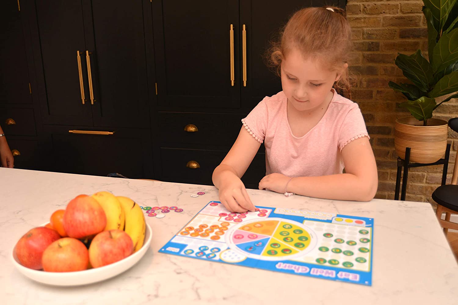 Eat Well Magnetic Food Chart by Fiesta Crafts, Eat Healthy Reward chart for children - Image 4