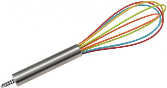 APOLLO Whisk Rainbow, silicone, 26cm, 25x6x6