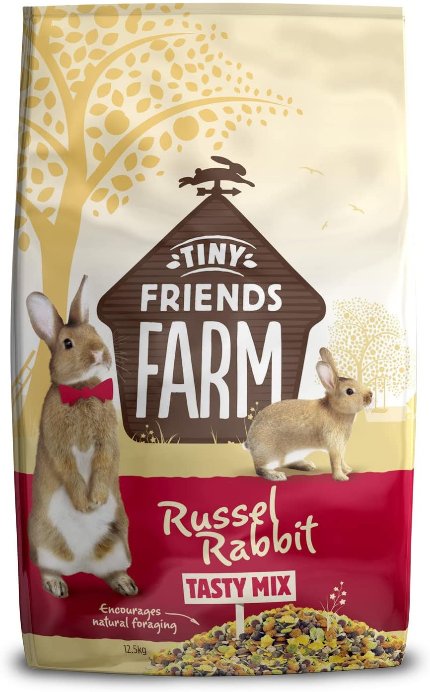 Supreme Tiny Friends Farm Russel Rabbit Tasty Mix 12.5kg, transparent, 12.5 kg (Pack of 1) - Image 2