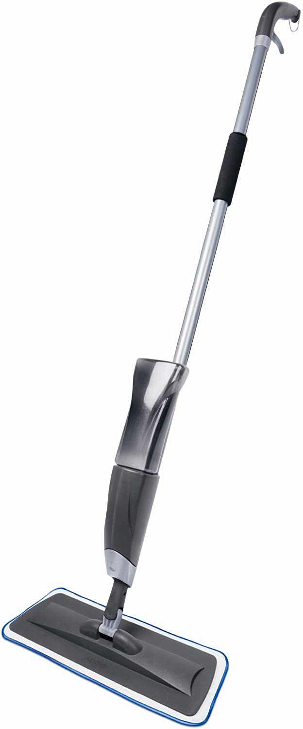 Addis Spray Mop 100 Percent Microfibre In Graphite, Metallic/Graphite