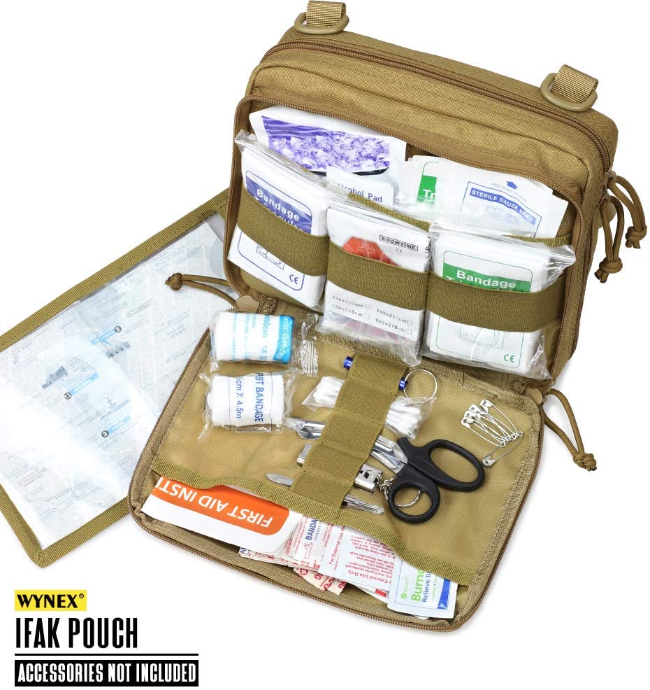 WYNEX Tactical Molle Admin Pouch of Laser Cut Design - Image 3