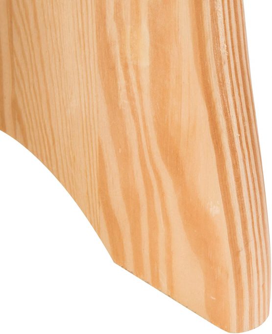axentia Wooden Step Stool - 100% FSC Certified Fir Wood, Rustic Vintage Step Stool for Adults and Children - Wooden Footstool 40 x 20 x 22cm - Image 4