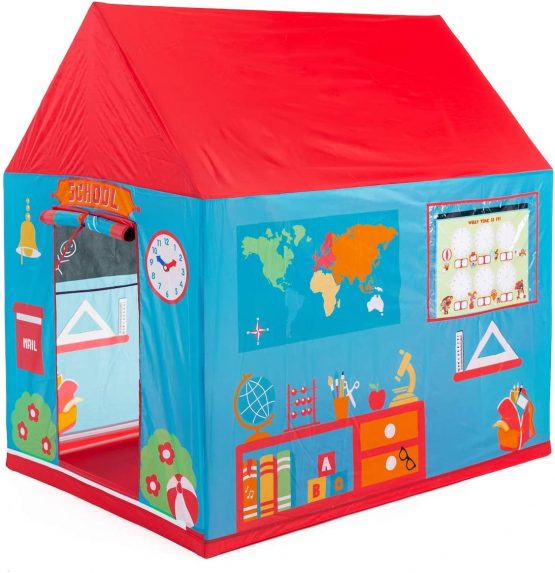 Pop it Up Tent / Playhouse - School with Flash Cards