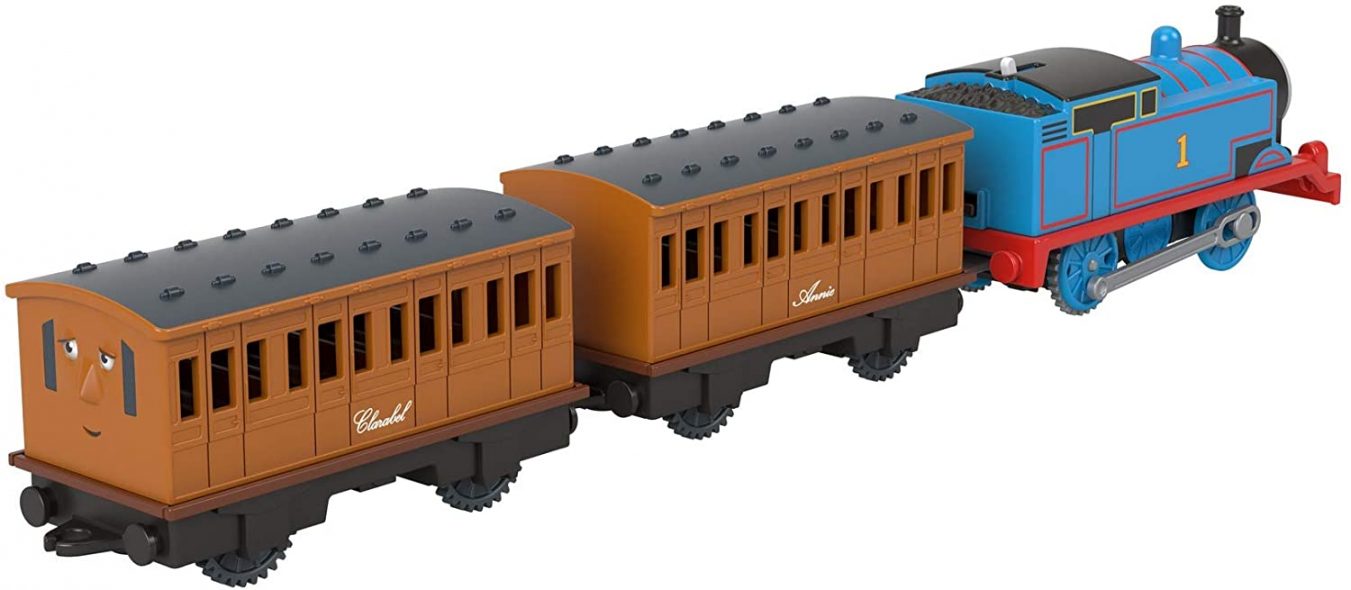 Fisher-Price Thomas & Friends Thomas Annie & Clarabel, battery-powered ...