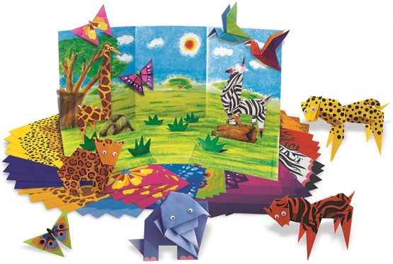 4M 404764 Little Craft Origami Zoo Animals, Multi Colour - Image 2