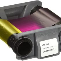 Evolis BADGY YMCKO COLOR RIBBON 100 PRINTS - CBGR0100C (Consumables > Printer Ribbons)