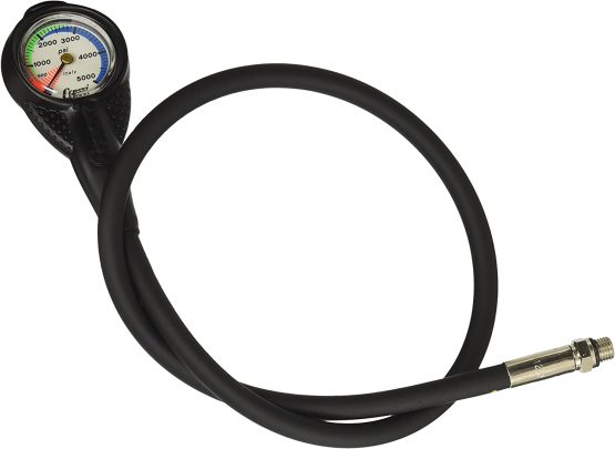 Cressi Pressure Gauge Bar - Black/Black