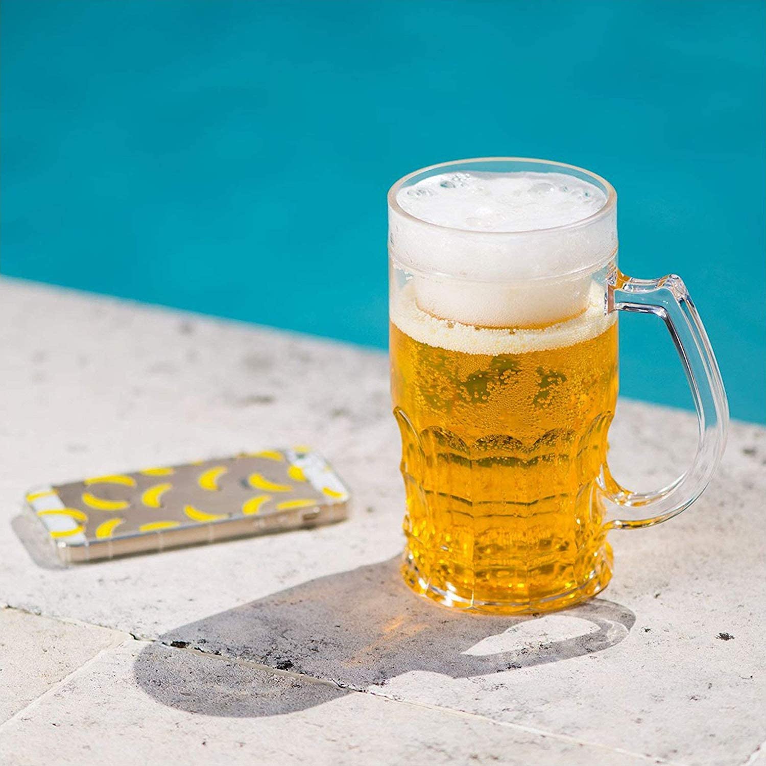 Mug insulated beer, Yellow, Einheitsgröße (1er Pack) - Image 2