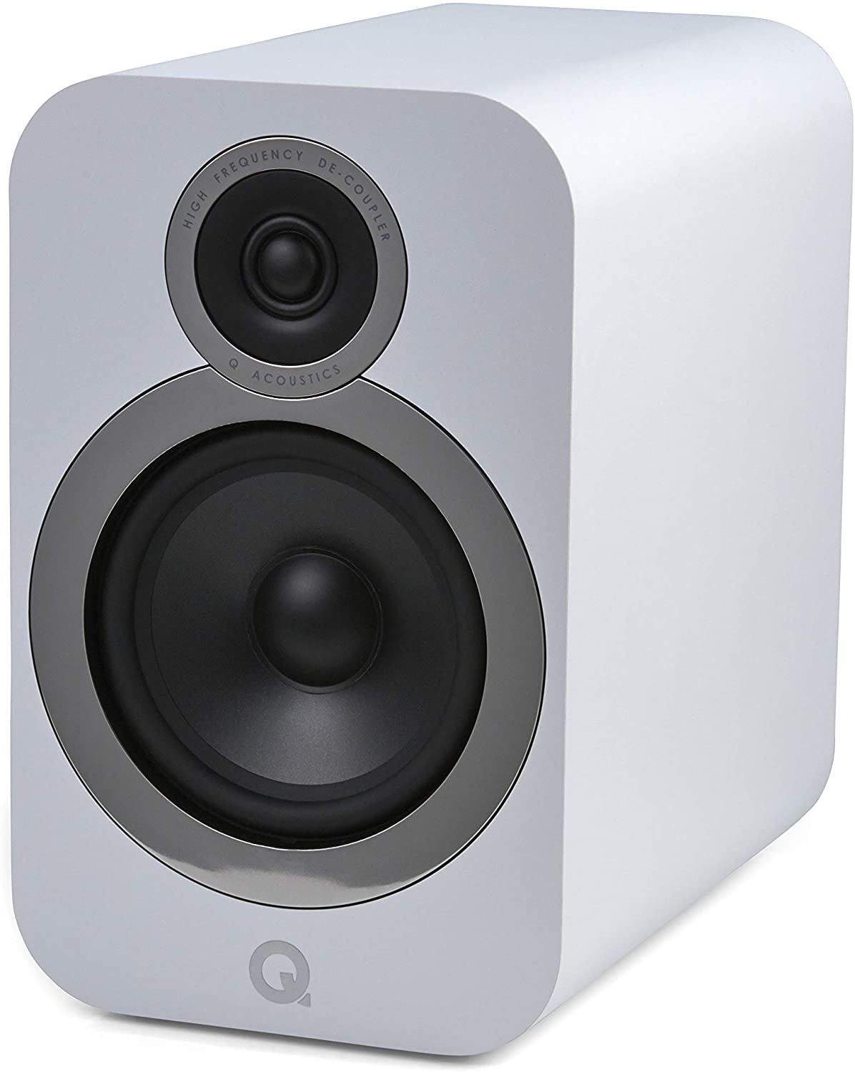 Q ACOUSTICS 3030i Bookshelf Speakers Pair Arctic White, Featuring 2-way Reflex Enclosure Type, 165mm (6.5") Bass Driver - Image 2