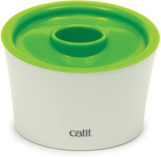 Catit Senses Multi Feeder Original Flower Fountain 3 Litre Water Fountain for Cats and Small Dogs - Image 2