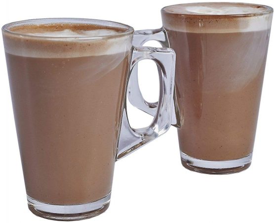 6X Latte Glasses Tea Coffee Cappuccino Hot Drink Mug Cups 240ml High Temperature Resistant - by Guilty Gadgets - Image 4