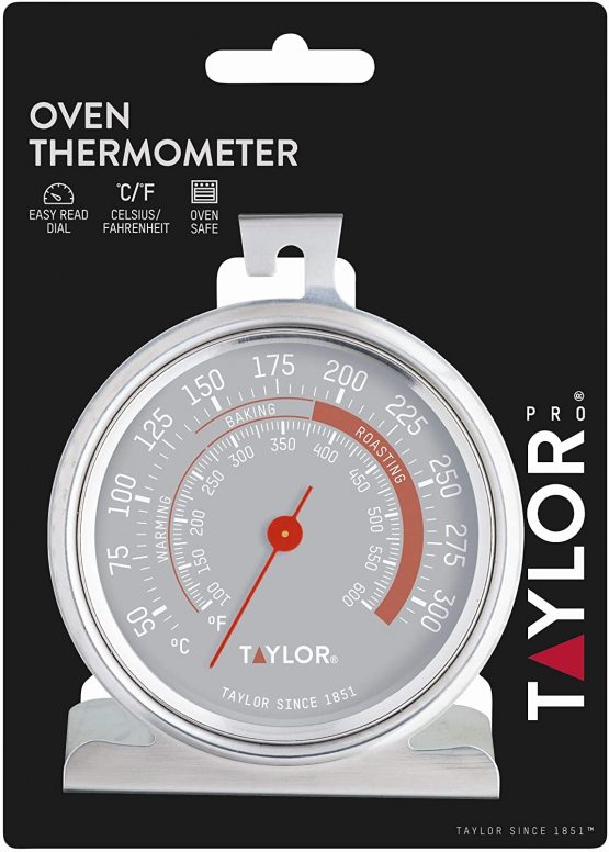 Taylor TYPTHOVEN Pro Oven Thermometer, Stainless Steel - Image 4