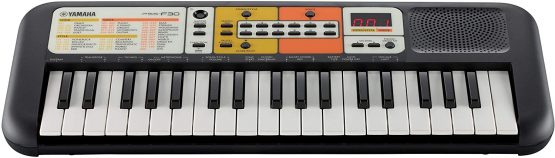 Yamaha PSS-F30 - Portable and Lightweight, Children's Keyboard, 120 Built-in Voices and 30 Songs with Smart Chord Function, Fun Learning Instrument, in Black - Image 2