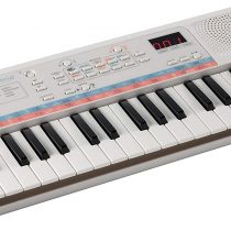 Yamaha Remie PSS-E30 - Portable and Lightweight Keyboard for Young Children, 47 Built-in Voices, 74 Sound Effects and a Quiz Mode, Fun Learning Instrument, in White