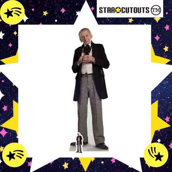 STAR CUTOUTS SC1116 The First Doctor Who Lifesize Cardboard Cutout David Bradley Christmas Special for Fans, Multicolour - Image 3