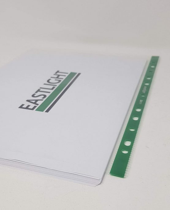 Eastlight Punched Pockets A4 Plus Glass Clear Extra Strong [ Box 150 ] 75 Micron Each Pocket Can Hold up to 40 Sheets !!! - Image 3