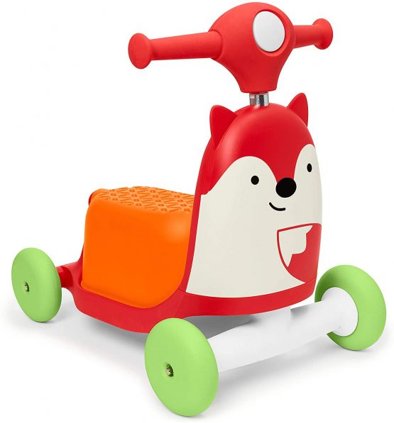 Skip Hop Zoo 3-in-1 Ride-On Toy, Fox - Image 3