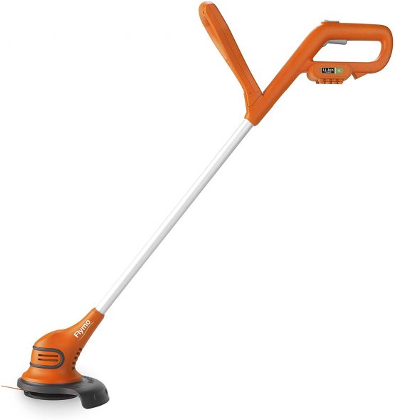 Flymo SimpliTrim Li Cordless Battery Grass Trimmer - Ultra Lightweight 14.4 V Li-Ion Battery Integrated Including Charger), 23 cm Cutting Width, Durable Long Life Blades, Includes Spare Blades in Head - Image 2