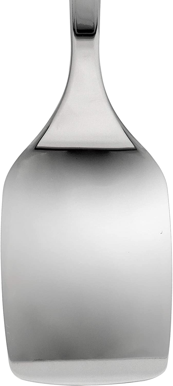 Norpro Stainless Steel Krona Solid Turner, Silver, 12-Inch - Image 3
