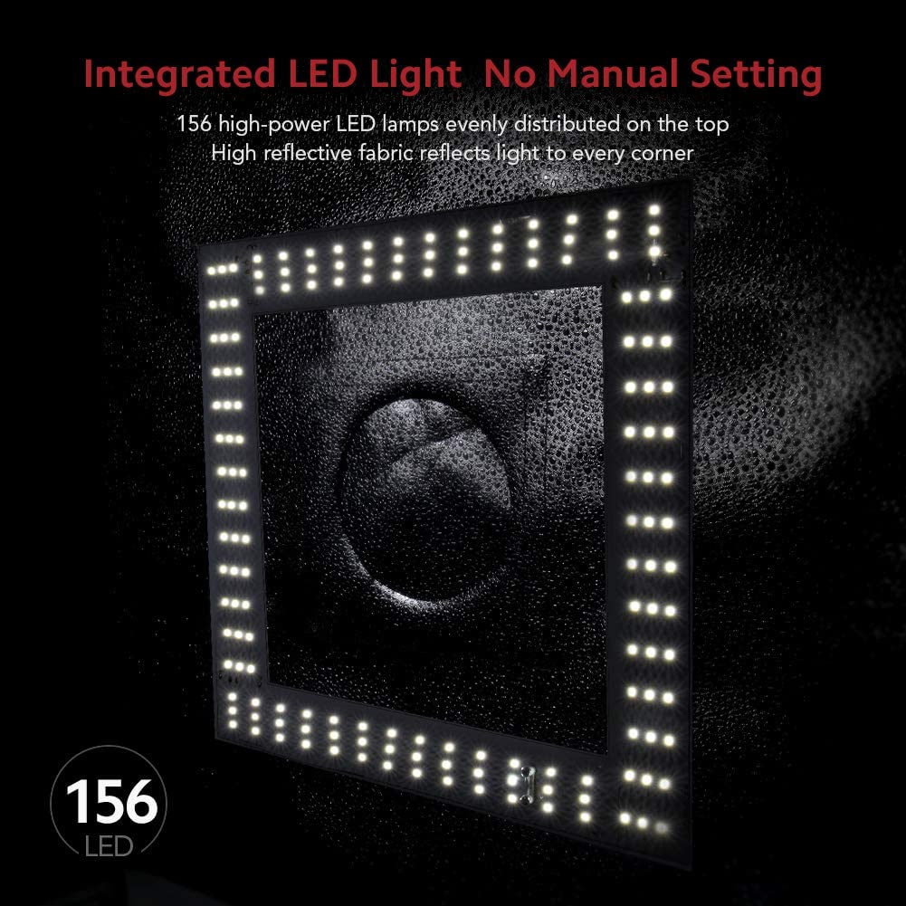 ESDDI Studio Light Box 24″x 24″/60 x 60cm Brightness Adjustable