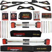 Bullworker Power Pack - Cross Training Portable Home Gym for Total Body Fitness (Bow Classic, Steel Bow, ISO-FLO)