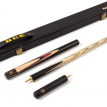 BCE Heritage Sapele Mahogany ¾ Cut Cue- 145cm- 9.5mm tip with 15cm extension and hard case
