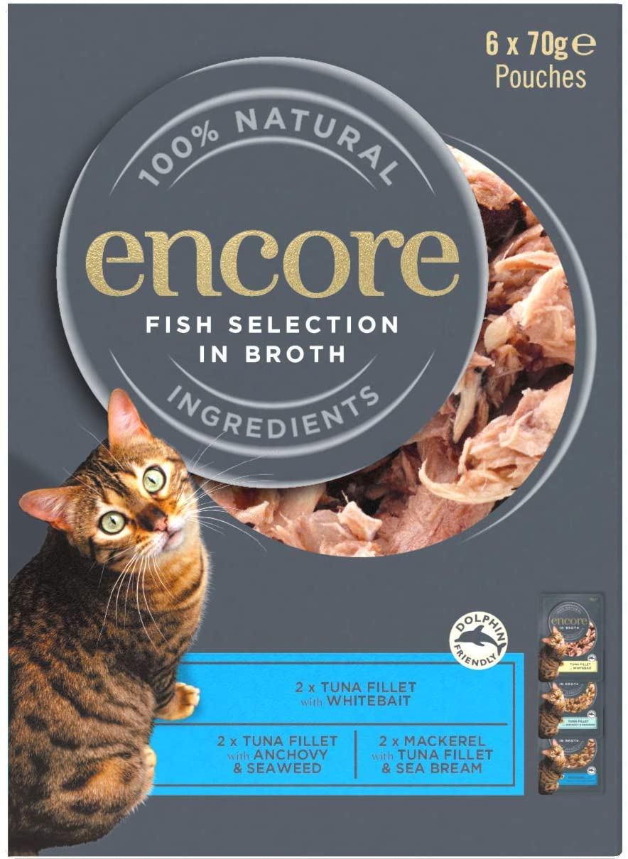 Encore Cat Food Pouch Chicken & Brown Rice (16 x 70g Pouches) - Image 3
