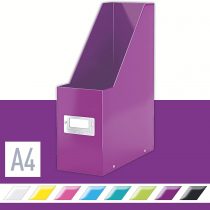 Leitz Magazine File, A4, Click and Store Range 60470062 - Purple