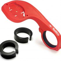 TUFF LUV Lollipop Mount E4_40 for Garmin Edge GPS Bike Handlebar Computer Mount Adapter - Red