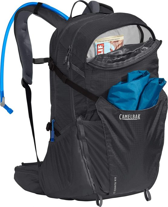 CAMELBAK Men's Rim Runner 22 Packs, Charcoal/Graphite, One Size - Image 3