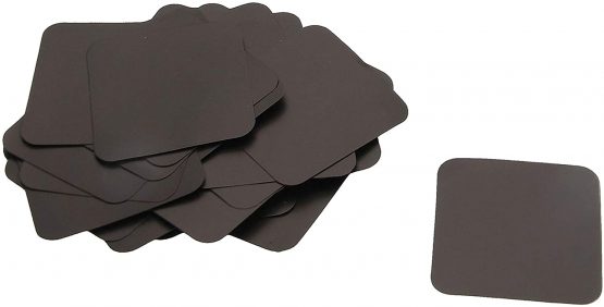 Anti-Tarnish Paper Tabs 1" x1" Square - 50 Tabs