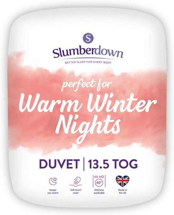 Slumberdown Warm Winter Nights King Size Duvet 13.5 Tog Winter Duvet King Size Bed