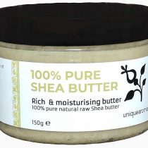 Unique Aromas Unrefined African Shea Butter | Ivory, Pure & Raw Made from Organic shea Nuts | Body Butter for Dry Skin | Suitable for Moisturising All skin Types & DIY Whipped Body Butters – 150g