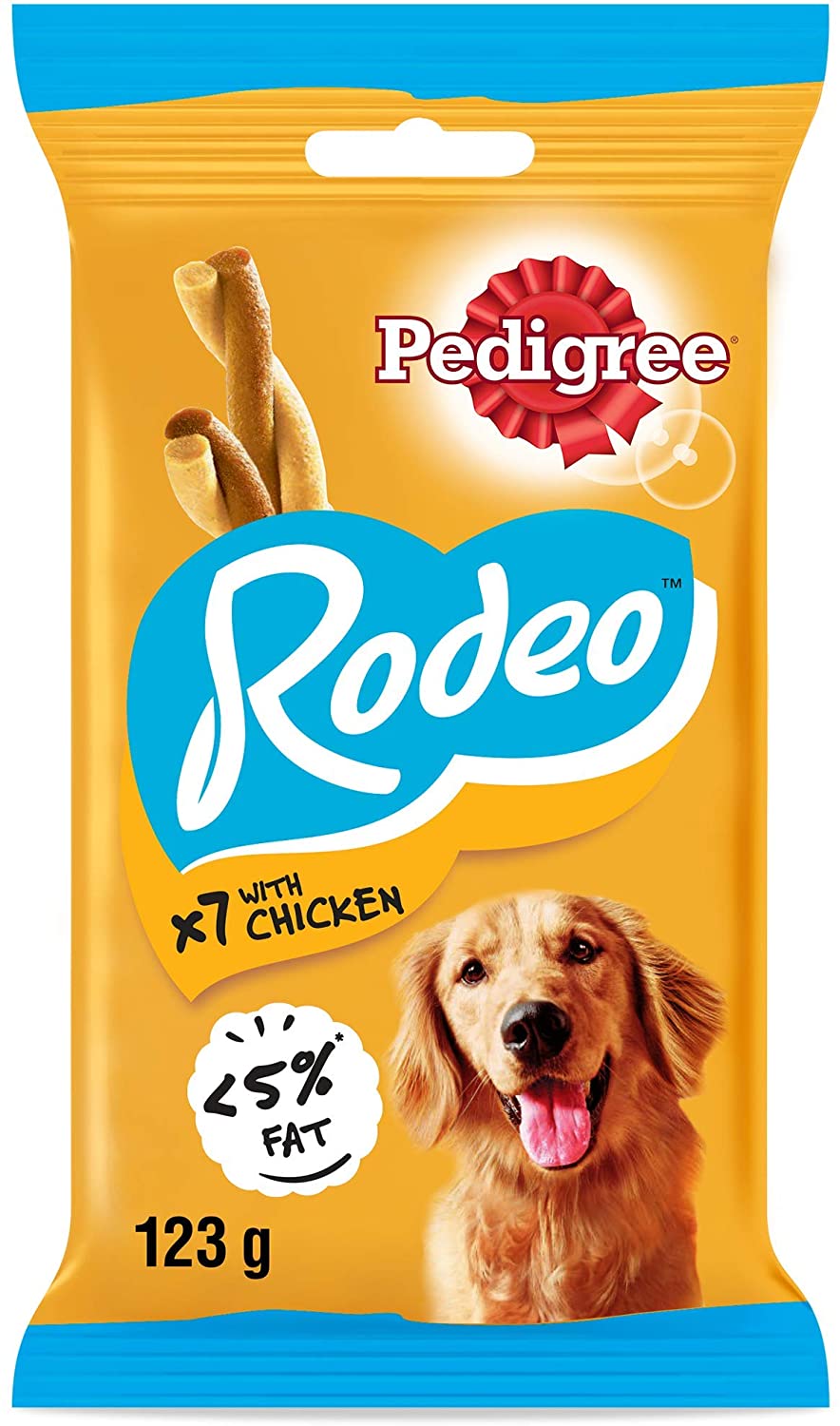 PEDIGREE Rodeo Dog Treats with Chicken 7 Stick (Pack of 12)