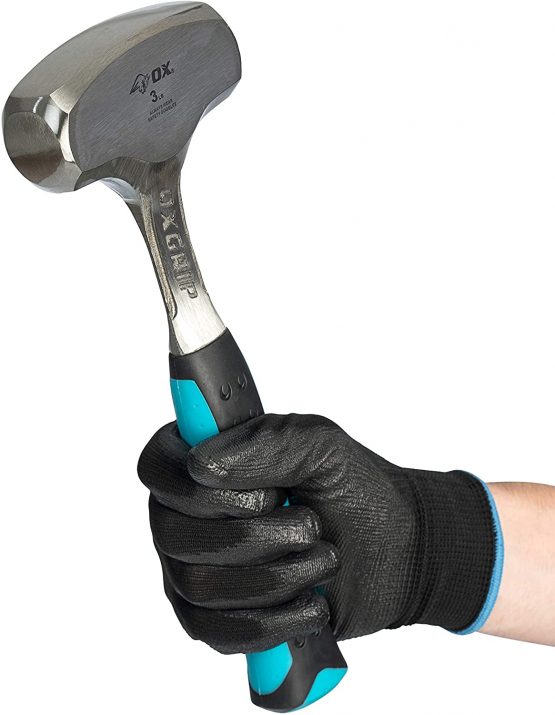 OX Hammer - Pro Heavy Duty Club Hammer with Steel Head - Used in Demolition & Construction Works - Multicolour - 4 lb - Image 2