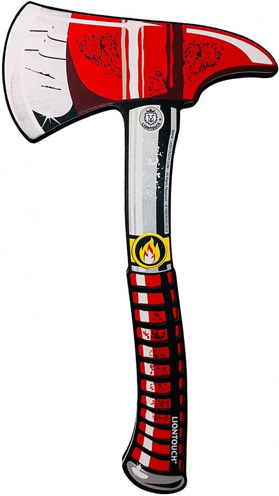 Liontouch 11201LT Firefighter Foam Toy Hatchet For Kids | Pretend Play Fireman Axe