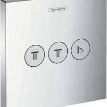 hansgrohe ShowerSelect valve for 3 outlets, chrome 15764000