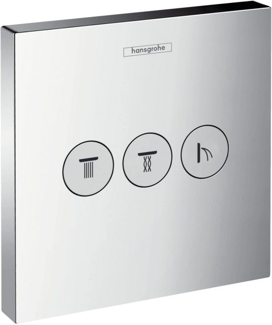 hansgrohe ShowerSelect valve for 3 outlets, chrome 15764000