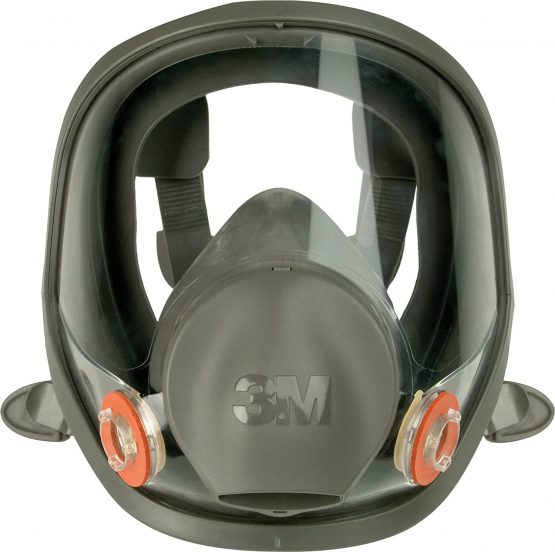 3M 7100015052 Reusable Full Face Mask, Large, 6900, EN safety certified