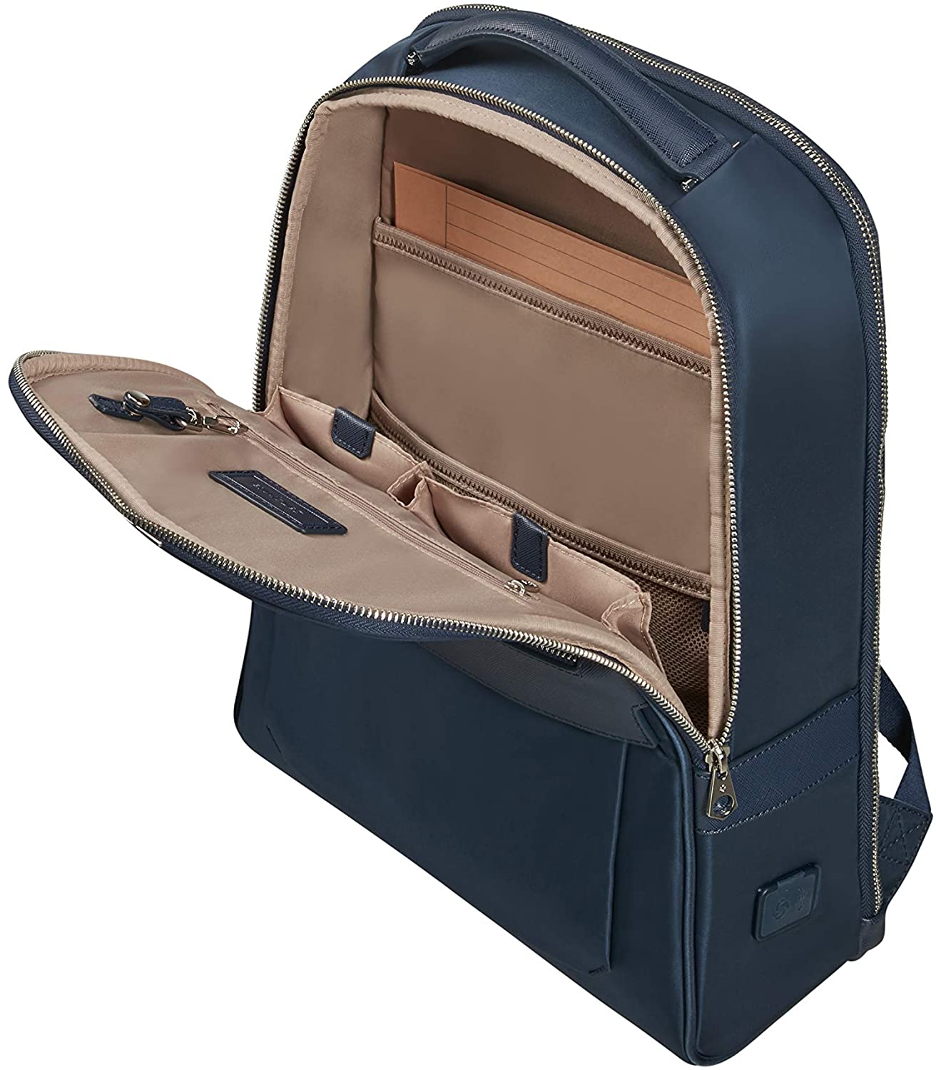 Samsonite Zalia 2.0 - 14 inch laptop backpack, 39 cm, 13 l, blue (midnight blue) - Image 3