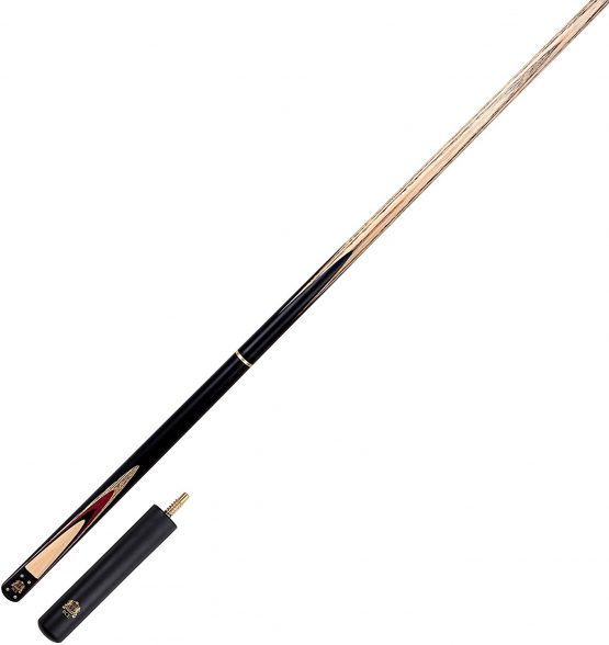 BCE Heritage Sapele Mahogany ¾ Cut Cue- 145cm- 9.5mm tip with 15cm extension and hard case - Image 2