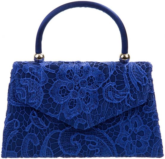 fi9® BNWT Retro Tote Lace Floral Bridal Wedding Evening Handbag Party Purse Clutch Shoulder Hand Bag