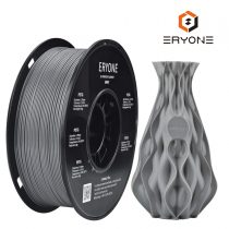 ERYONE PETG Filament for 3D Printer, 1.75mm, Tolerance: ±0.03mm, 1kg(2.2LBS)/Spool, Gray