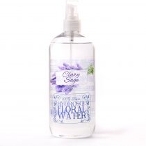 Mystic Moments Clary Sage Hydrosol Floral Water With Spray Cap - 500ml
