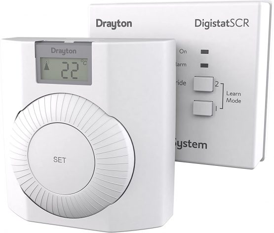 Drayton RF601 Thermostat, White