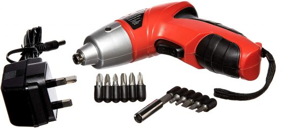 Amtech V2565 3.6V NiMh Cordless Screwdriver Kit, 3.6 V, Multi-Colour - Image 2