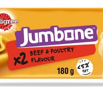 Pedigree Jumbone - Medium Adult Dog Treats with Beef and Poultry Flavour, 24 Chews 180 g