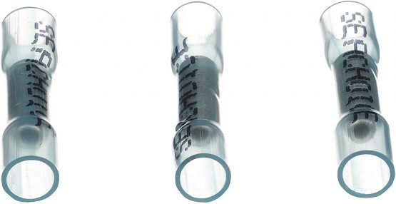 Seachoice 50 – 62261 Connector Tonel Tubing, Blue, 1.31 – 2.08 mm², Pack of 3