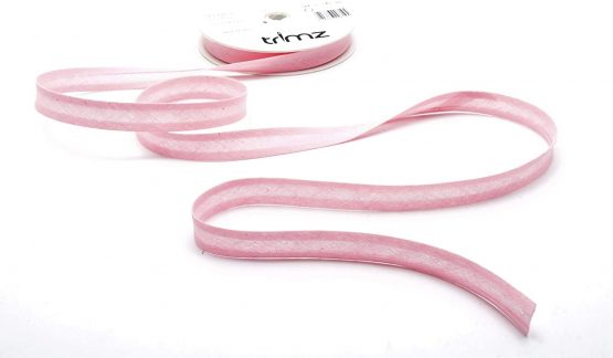 Inastri Cotton Bias Binding 14/4/4mm Colour Pink 35 - Image 4